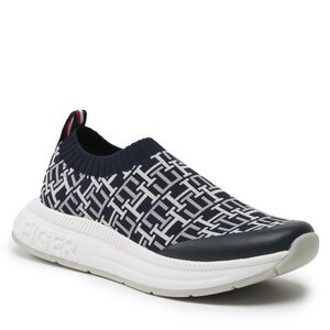 Sneakersy Tommy Hilfiger - Low Cut Easy-On T3A9-32746-0034X079 S Blue/Grey X079.