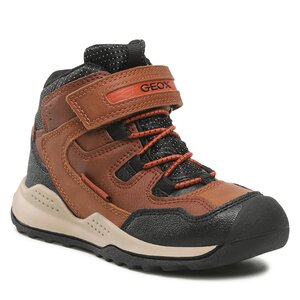 Šnurovacia obuv Geox - J Terem B.B Abx A J16AEA 0FEFU C6FN6 S Brown/Rust.
