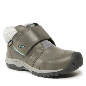 Šnurovacia obuv Keen - Kootenay IV Mid Wp 1026749  Steel Grey/Porcelain.