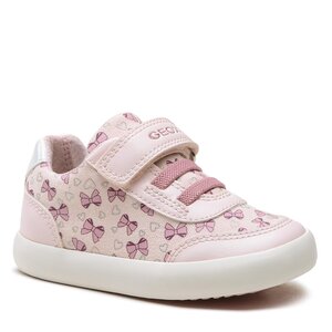 Sneakersy Geox - B Gisli Girl B021MA0AW54C8175 M Lt Pink/White.