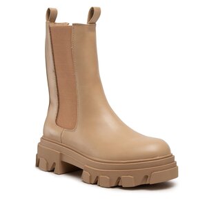 Členková obuv s elastickým prvkom DeeZee - ZAL12901-3 Beige.