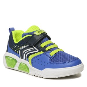 Sneakersy Geox - J Illuminus Boy J35GVA011FEC4344 D Royal/Lime.
