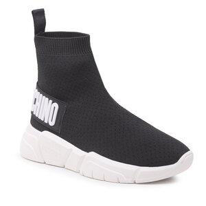 Sneakersy LOVE MOSCHINO - JA15493G1GIZE000 Nero/Bianco.