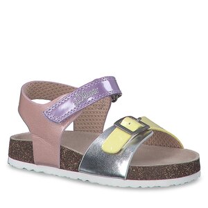 Sandále s.Oliver - 5-38501-20 Pink/Silv.