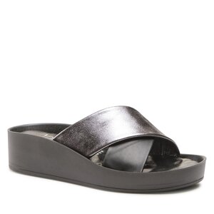 Šľapky Loretta Vitale - 1103 PLATIN-BLACK.