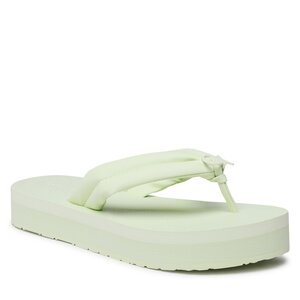 Žabky Calvin Klein - Flatform Flip Flop W/Hw HW0HW01503 Spirit Green LKM.