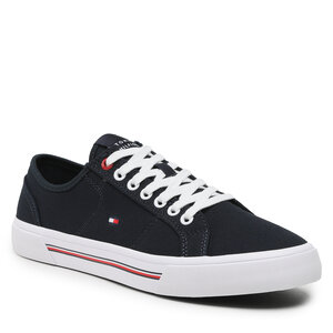 Tenisky Tommy Hilfiger - Core Corporate Vulc Canvas FM0FM04560 Desert Sky DW6.