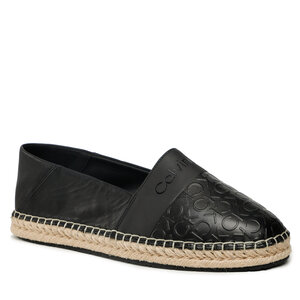 Espadrilky Calvin Klein - Espadrille - Hf Moo HW0HW01456 Black Mono 0GN.