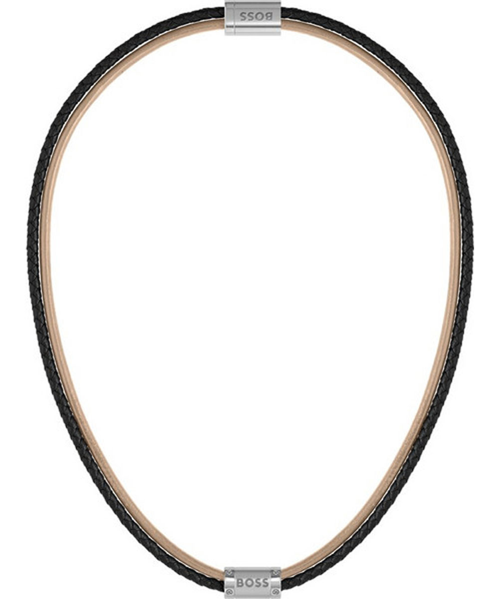 Hugo Boss Originálny kožený náhrdelník 1580420.