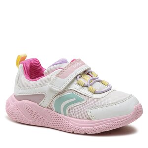Sneakersy Geox - B Sprintye Girl B254TB01454C0653 S White/Multicolor.