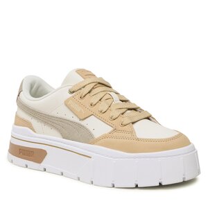 Sneakersy Puma - Mayze Stack Luxe Wns 389853 02 Whisper White/Paite Khaki.