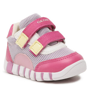 Poltopánky Geox - B Iupidoo Girl B3558A01454C8885 Lilac/Fuchsia.