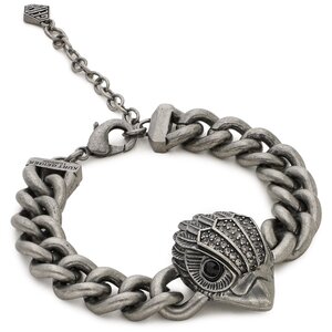 Náramok Kurt Geiger - Eagle Xl Chunky Bracelet 8837664429 Gunmetal.