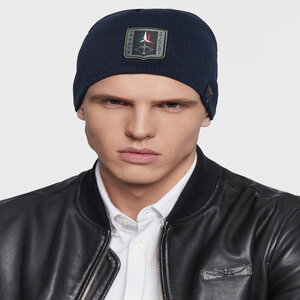 Čiapka Aeronautica Militare - Cuffia 222CU036L450 Blu Navy 08184.