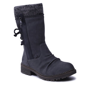 Členková obuv Rieker - Z4756-45 Grau.