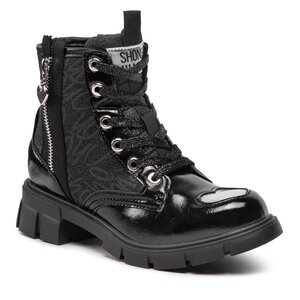 Outdoorová obuv Shone - 245-006 Black Animalier.