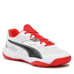 Topánky Puma - Solarflash Jr II 106883 04 Puma White/Blk/High Risk Red.