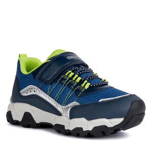 Sneakersy Geox - J Magnetar Boy J253LA014CEC4B2K D Avio/Lime.