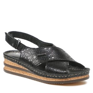 Sandále Pollonus - 5-1514-004 OCZKA CZARNE.