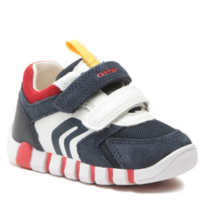 Poltopánky Geox - B Iupidoo Boy B3555D02214C0735 Navy/Red.
