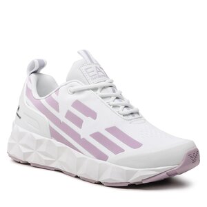 Sneakersy EA7 Emporio Armani - X8X033 XCC52 R323 White/Fair Orchid.