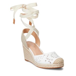 Espadrilky Lauren Ralph Lauren - Paislee Eylt 802896868003 Snow White.
