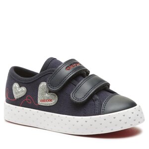 Sneakersy Geox - Jr Ciak Girl J3504G01054C0673 M Navy/Silver.