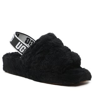 Papuče Ugg - W Fluff Yeah Fuzz Sugar 1130835 Blk.