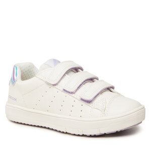 Sneakersy Geox - J Silenex Girl J15DWB0BCSDC1Z0J S White/Iridescent.