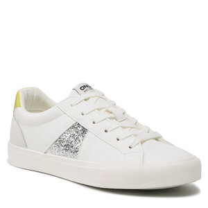 Sneakersy ONLY Shoes - Onlsunny-11 15288092 White/Silver Gli.