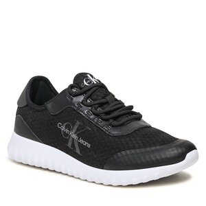 Sneakersy Calvin Klein Jeans - Eva Runner Monologo YM0YM00584 Black BDS.