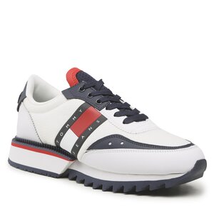 Sneakersy Tommy Jeans - Treck Cleated EM0EM01137 White YBR.