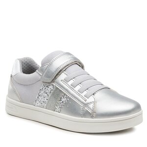 Sneakersy Geox - J Djrock Girl J354ME0AJ11C1007 D Silver.