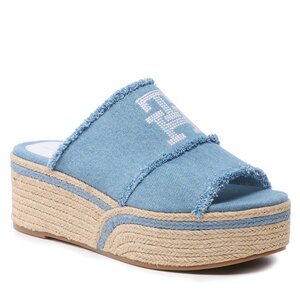 Espadrilky Tommy Hilfiger - Denim Wedge Flatform FW0FW07085 Denim 0G1.