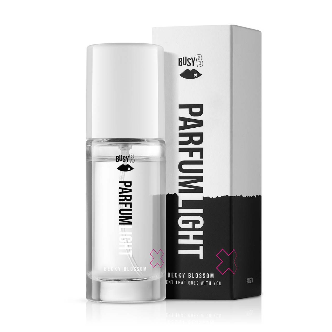 Toaletná voda Becky Blossom Busy B pre ženy 30 ml.
Objav ľahkosť a sviežosť s toaletnou vodou Becky Blossom od Busy B, ktorá je navrhnutá pre ženy, čo chcú voňať tak akurát – ani málo, ani veľa.
Vôňa, ktorá ťa nadchne
Dámska toaletná voda Becky Blossom otvára svoju vôňu osviežujúcim bergamotom a mandarínkou, ktoré prebudia tvoje zmysly a pripravia ich na kvetinovú explóziu lotosu a ibišteka, doplnenú o nádych červeného pomaranča.
Kompaktná veľkosť do každej kabelky
Táto toaletná voda je vďaka praktickej menšej fľaštičke ideálna do každej kabelky alebo batohu, takže ju môžeš mať stále pri sebe.
Prečo si toaletnú vodu Becky Blossom zamiluješ

Ľahká a svieža vôňa: Kvetinovo-ovocné tóny zaisťujú jemnú vôňu, ktorá ťa nebude obťažovať, ale napriek tomu si ju každý zapamätá.


Kompaktné balenie: Ideálne do kabelky, na cestovanie alebo na rýchle osvieženie kedykoľvek a kdekoľvek.


Česká výroba: Kvalitná vôňa vyrobená s dôrazom na detaily a starostlivo zvolené vonné zložky.

Ako správne používať toaletnú vodu Becky Blossom
Nastriekaj toaletnú vodu na pulzné body, ako sú zápästie, krk alebo oblasť za ušami, aby sa vôňa čo najlepšie rozvinula.
Kozmetika Busy B ťa bude rozmaznávať
Značka Busy B vznikla ako dámska vetva populárnej pánskej kozmetiky Angry Beards a rovnako ako produkty pre pánov aj tu nájdeš úplne luxusné receptúry, ktoré ti spríjemnia každý deň a ešte pomôžu vyriešiť ťažkosti s potením, zapareninami alebo mastnými vlasmi.