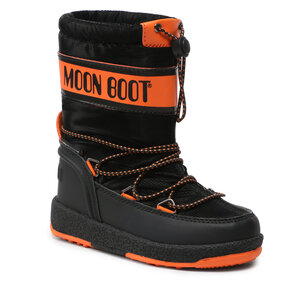 Snehule Moon Boot - Jr Boy Sport 340527000001 Black/Orange.