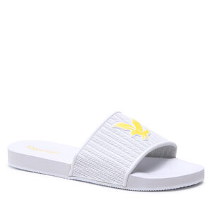 Šľapky Lyle & Scott - Easy Slide FW1407 White 626.