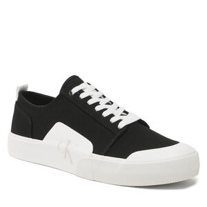 Plátenky Calvin Klein Jeans - Skater Vulc Low Laceup Badge YM0YM00598 Black/White 0GJ.