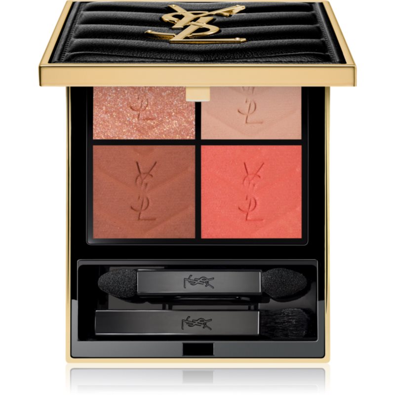Yves Saint Laurent Couture Mini Clutch paletka očných tieňov pre ženy 810 Over Orange 4 g.