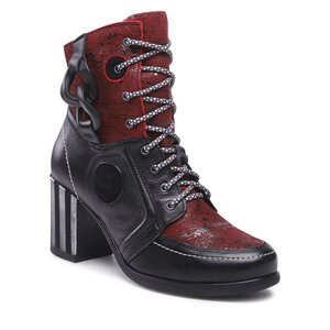 Členková obuv Maciejka - 05599-23/00-7 Bordo/Czarny.