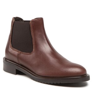 Členková obuv s elastickým prvkom Solo Femme - 44801-01-N49/000-52-00 Brąz.