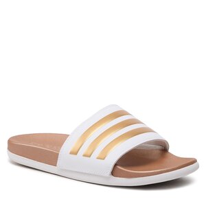 Šľapky adidas - adilette Comfort H03618 Wht/Gold/Wht.
