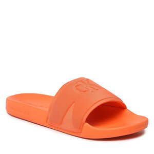 Šľapky Calvin Klein Jeans - Slide High/Low Frequncy YM0YM00661 Firecracker 0JG.