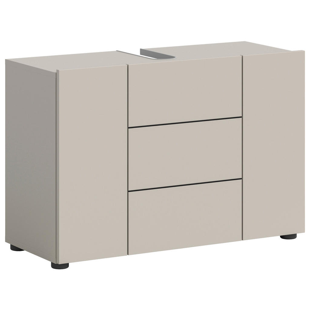 MID.YOU SKRINKA POD UMÝVADLO, kašmírová, kašmírová, 82/56/34 cm.