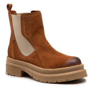 Členková obuv s elastickým prvkom Nessi - 22375 Camel W.