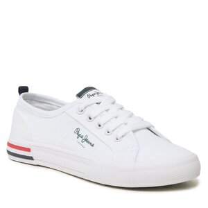 Tenisky Pepe Jeans - Brady Basic Boy PBS30549 White 800.