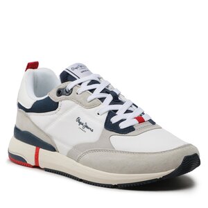 Sneakersy Pepe Jeans - London Pro Vint PMS30938 Factory White 801.