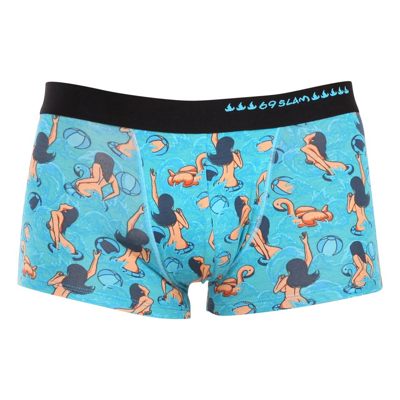 Pánske boxerky 69SLAM hip bamboo getting wet light elijah (MHBGEL-BB) L, trenky.
Vstúpte do sveta, kde sa pohodlie stretáva s originalitou!
Bambusové vlákna pre maximálne pohodlie
Boxerky z bambusového materiálu sú ideálnou voľbou pre každého, kto hľadá maximálne pohodlie a šetrnosť k pokožke.
Výrazný dizajn a premyslený strih na aktívne dni
Boxerky 69SLAM vás na prvý pohľad zaujmú svojím jedinečným vzhľadom, originálnymi vzormi a príjemnými farbami.
Prečo by boxerky 69SLAM nemali chýbať vo vašom šatníku

Mikrovlákno - ľahké, elastické, rýchloschnúce.
Kratšie nohavičky, ktoré sa nikde nekrčia.
Výrazný dizajn s originálnymi vzormi.

69SLAM spodná bielizeň, ktorá vám zdvihne náladu
69SLAM je obľúbená surferská značka z Bali, ktorá oslavuje život, umenie, kreativitu, dizajn a farby v každom detaile.
Ako sa starať o boxerky 69SLAM
Dodržiavaním týchto pokynov zachováte ich výnimočné vlastnosti - mäkkosť, priedušnosť a odolnosť.

Pranie: Boxerky pier výhradne ručne vo vlažnej vode (ideálne do 30 °C).
Sušenie: Sušenie v sušičke nie je vhodné.
Žehlenie: Nežehliť.

Tip: Vaša obľúbená spodná bielizeň si zaslúži šetrné zaobchádzanie.