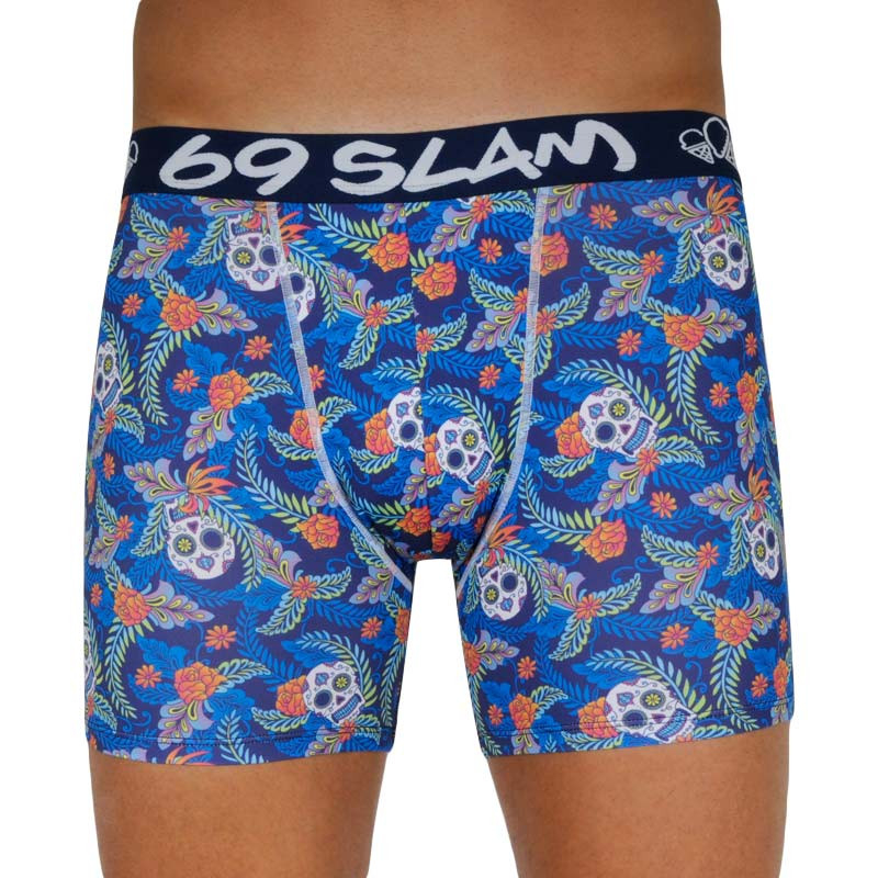 Pánske boxerky 69SLAM fit mex (MBYMEX-PO) XXL, trenky.
Pánske boxerky 69SLAM fit sú predstaviteľom dlhšieho vyhotovenia strihu.