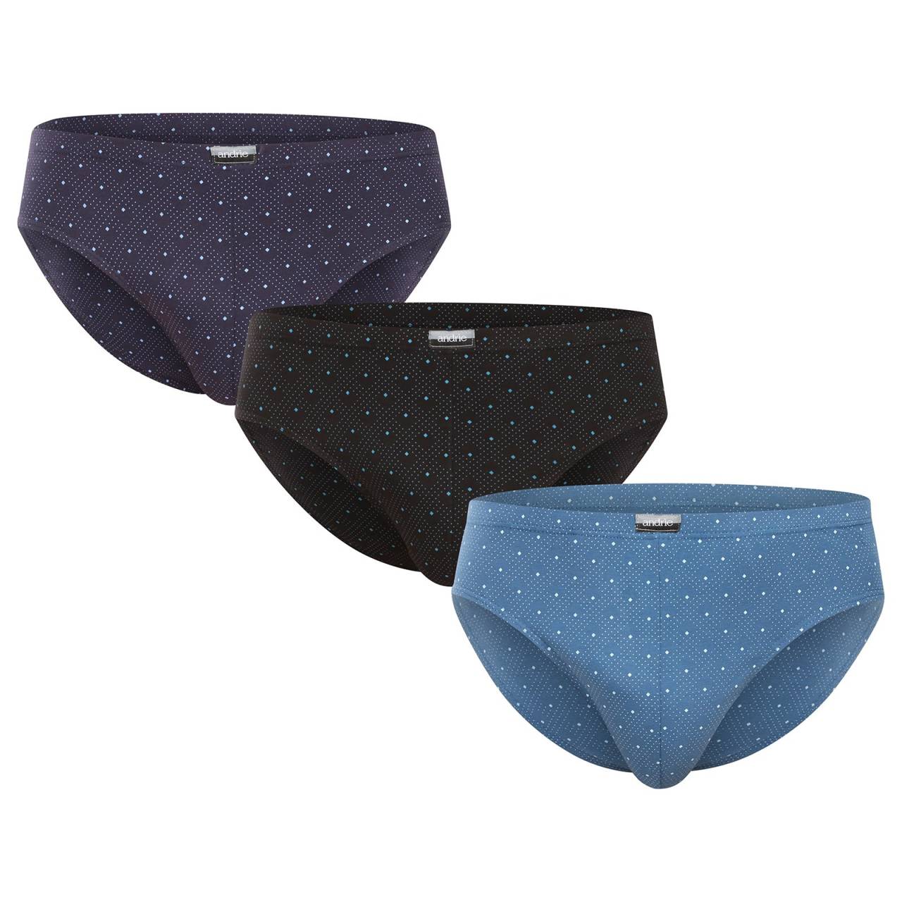 3PACK pánske slipy Andrie viacfarebné (PS 3592) XL.
Hľadáte trenírky od českej značky zo 100 % bavlny, ktoré sú navyše za príjemnú cenu?